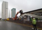Salford Market Bulldozed Feb 2012
